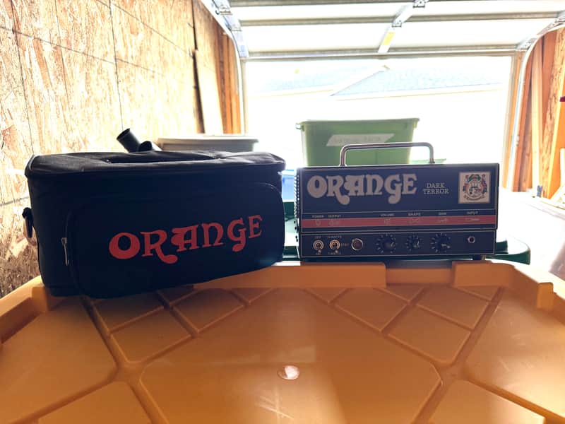 Orange Dark Terror 15-Watt Guitar Amp Head 2011 - Present - Black image 1