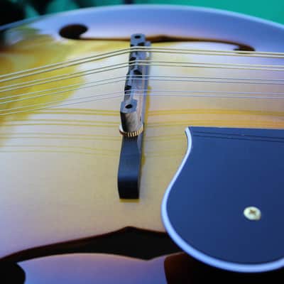 Washburn M3SWK Bluegrass F-Style Mandolin with Hardshell Case- Sunburst image 8