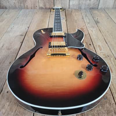 Gibson ES-137 Custom 2000s w/ Original Case - Sunburst image 8