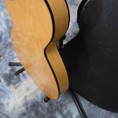 Vintage RARE 1956 Hofner 126 Club 50 Electric Guitar Pro Setup New Strings Original Hard Shell Case image 10