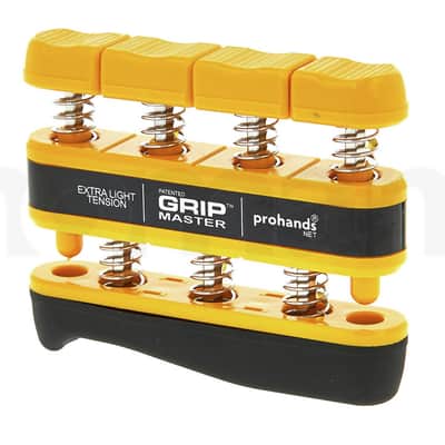Gripmaster ProHands Extra-Light Tension Hand Exerciser 2010s - Yellow image 1