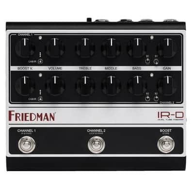 New Friedman IR-D Dual Channel Tube Preamp & DI Guitar Effects Pedal image 2