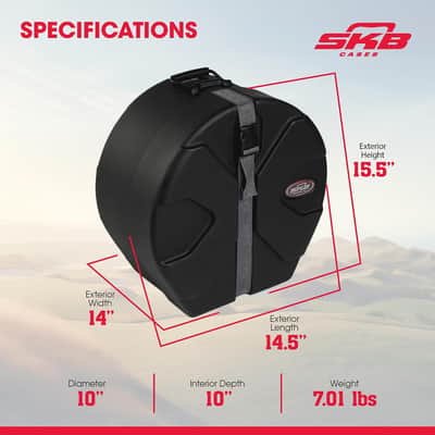 SKB 10 X 10 Tom Case with Padded Interior image 6