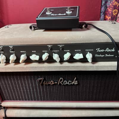 Two Rock Vintage Deluxe 6V6 35-Watt 3x10" Guitar Amp Half Stack 2023 - Present - Various image 3