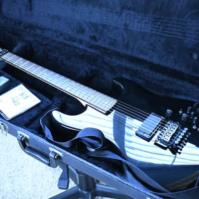 Kramer Ripley 1985 Black with Hard Case, cables and adapters, stand, extra stuff image 5