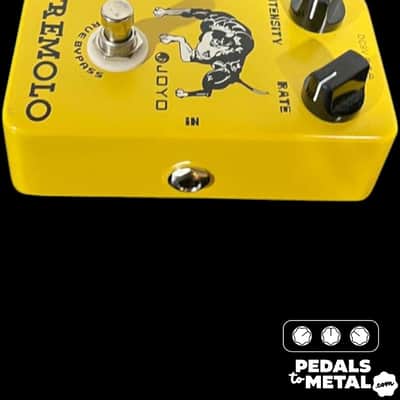 Joyo JF-09 Tremolo 2010s - Yellow X13235 image 5