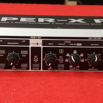 Behringer Super-X Pro CX3400 2/3-Way Stereo 4-Way Mono Crossover 2010s - Black image 1