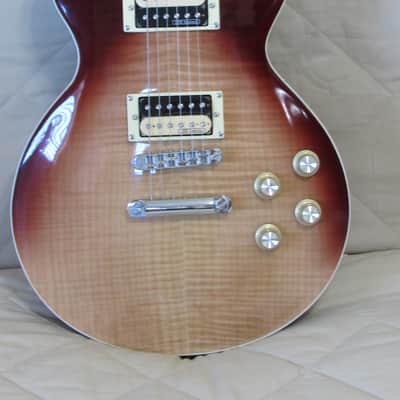 Firefly FFLP, Red Fade Color, 2019, Upgraded Alnico II Zebra Pickups image 5