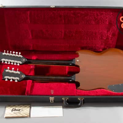 1978 Gibson EDS-1275 Double Neck Walnut Vintage Original w/ OHSC & Paperwork image 5