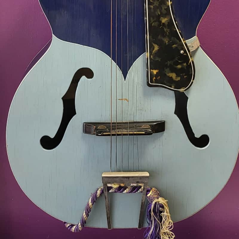 1950s Ibanez Salvador Two Tone Blue