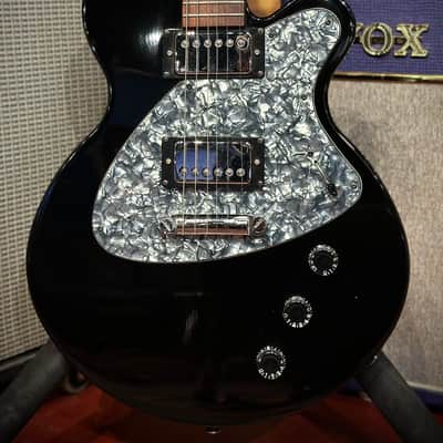 Rare 90's Yamaha AES 500 Black Solid Body Electric Guitar image 2
