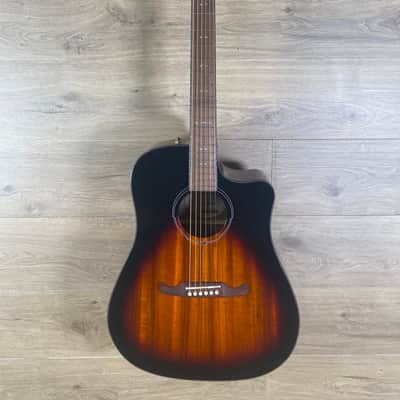 Fender DE FA-325CE Dao Exotic, Walnut Fingerboard, 3-Color Sunburst image 2