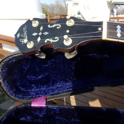 Original early 1970's Gibson RB-250 Mastertone - Two-piece flange image 5