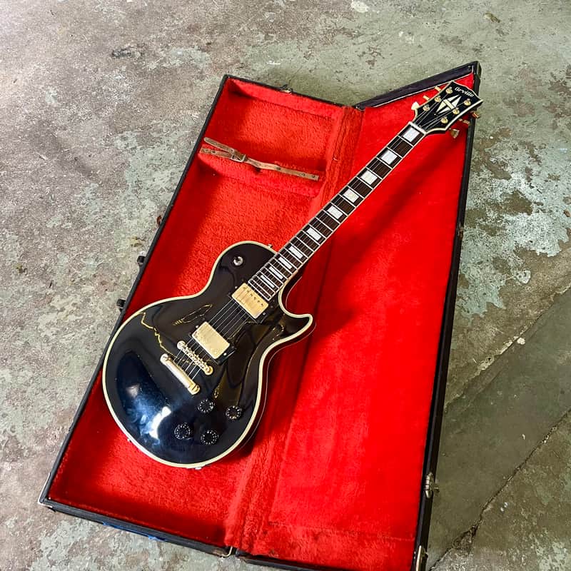 Orville by Gibson Les Paul Custom c 1993 - Black Beauty original