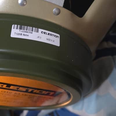 Celestion G12M Greenback 12" 25-Watt 8ohm Guitar Amp Speaker 2020s - White image 5