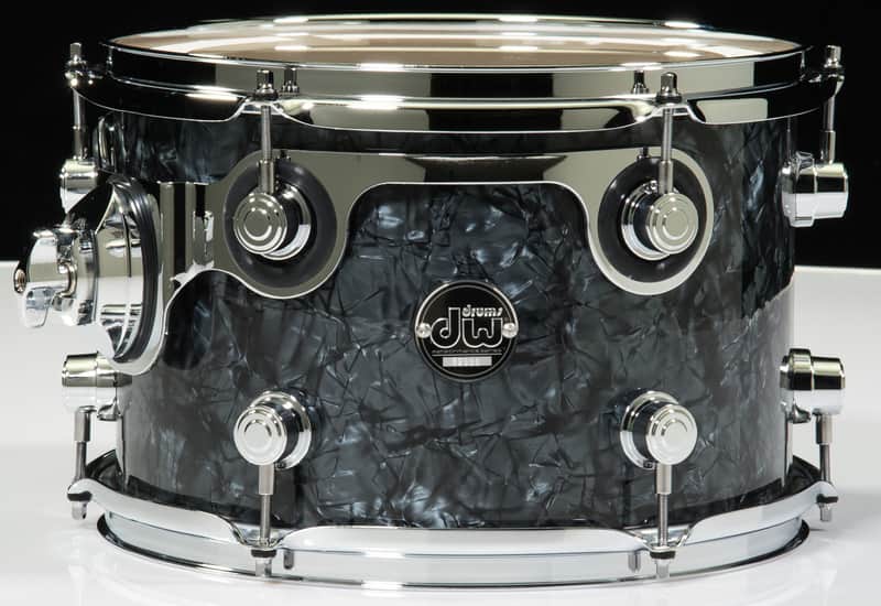 DW Performance Series 8x12 Tom - Black Diamond image 1