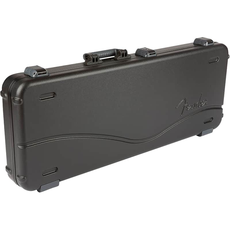 Fender Deluxe Molded ABS Strat/Tele Guitar Case Black 2010-2020 - Black ABS image 1