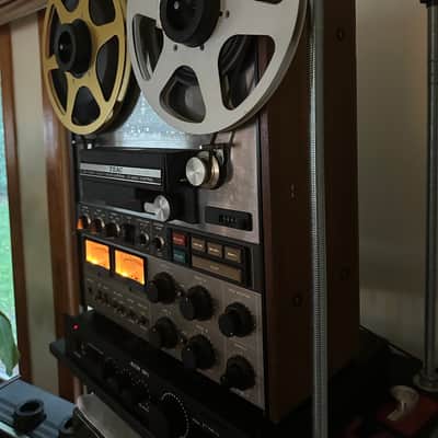 TEAC A-7300 2T 1/4" 2-Track Reel to Reel Tape Recorder 1970s - Silver image 2