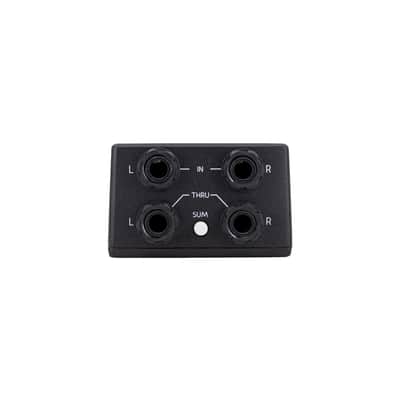 Walrus Audio Canvas Stereo Dual Line Isolator Direct Box 2022 - Present - Black w/ Rainbow Graphic image 5