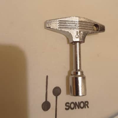 Sonor RARE Phonic, Lite, Signature drum key 70s-80s - Chrome image 5