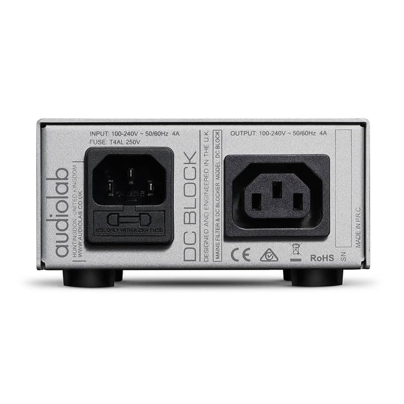 Audiolab DC Block Mains Filter / DC Blocker - Silver image 1