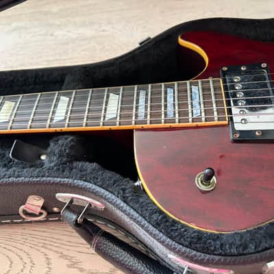 1970s Greco Les Paul Standard See Through Red Order Made Maxon U3000 Seymour Duncan SH-15 Japan Vintage image 24