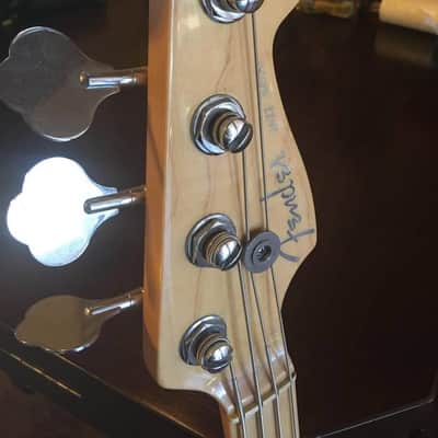 Fender American Deluxe Jazz Bass Natural image 5