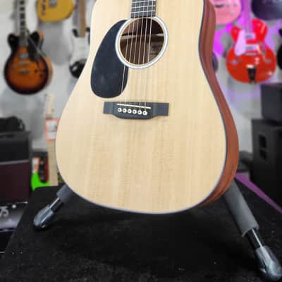 Martin D Jr-10 Left Handed Acoustic Guitar Natural Spruce Auth Dealer *FREE PLEK WITH PURCHASE* 555 ! image 2