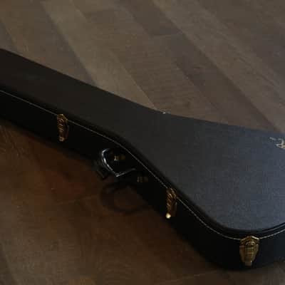 Sweet! 2005 Hamer Korina Vector Flying V Style Guitar Trans Cherry w/ Brazilian Board + COA OHSC image 21