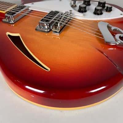 1988 Rickenbacker 360 Fireglo Electric Guitar w/OHSC image 14