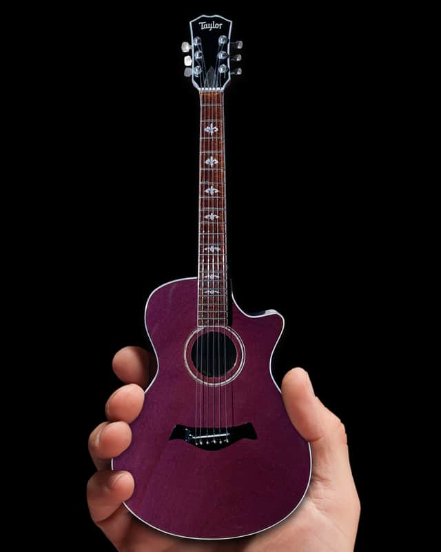 Axe Heaven 1:4 Scale Replica Prince Acoustic Guitar Taylor 612CE