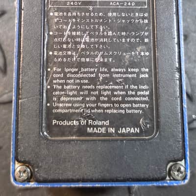 Boss CS-2 Compression Sustainer MIJ Compressor Japan Comp Vintage Black Label 9vDC PSA Spec image 8