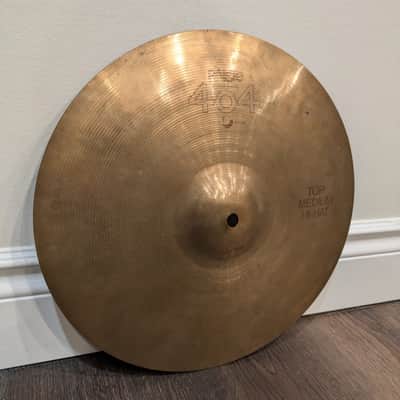 Paiste 404 14" Medium Hihat Top 1980s image 2