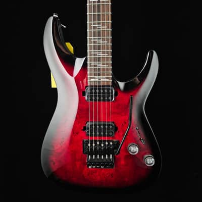 Schecter Omen Elite-6 FR Electric Guitar - Black Cherry Burst image 4