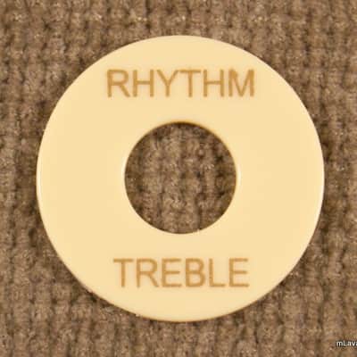 Toggle Switch washer Rhythm / Treble Ring Cream/Gold
