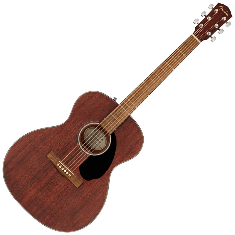 Fender CC-60S Concert Acoustic Guitar – All-Mahogany image 1