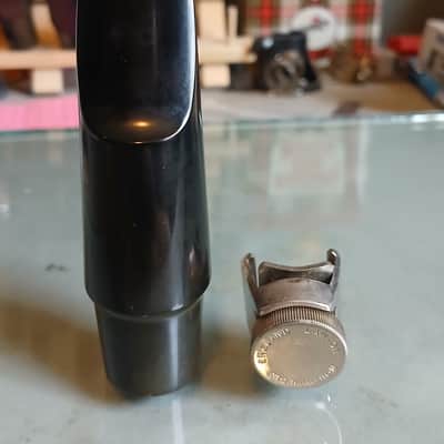 Lawton 6 Star B Alto Mouthpiece - Hard Rubber image 4