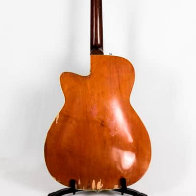 Martin F-55 1964 vintage hollow body electric guitar with DeArmonds image 6