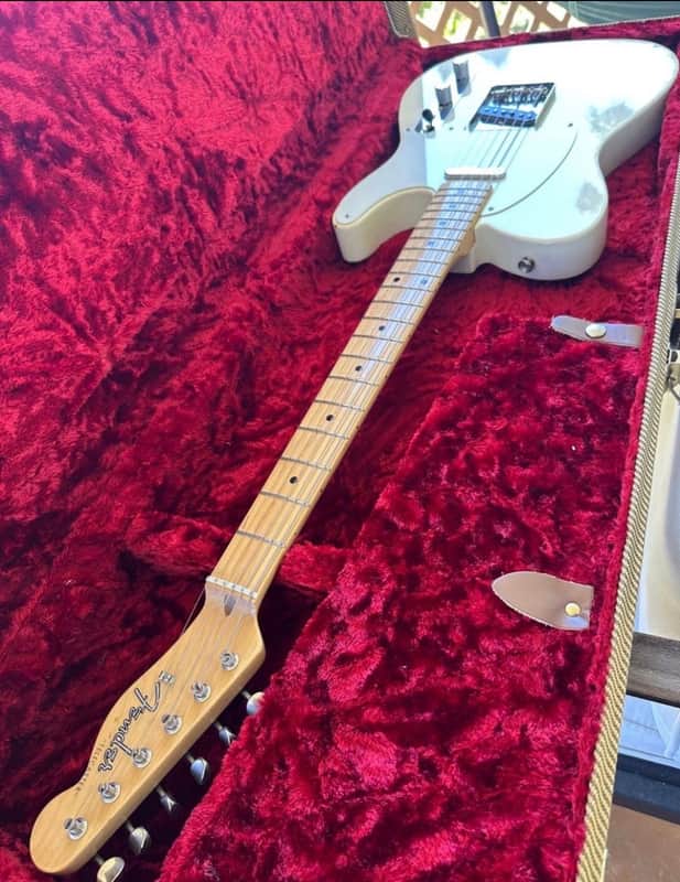 Fender American Vintage '58 Telecaster 2017 - Aged White Blonde āThin Skinā