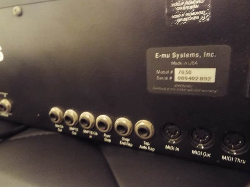 Emu-SP1200 Drum-Machine (from Wu-Tang studio) image 1