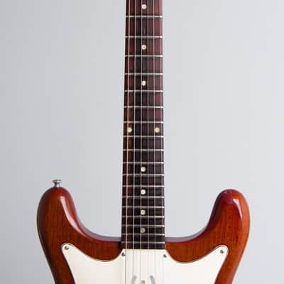 Epiphone  Coronet SB-533 Solid Body Electric Guitar (1963), ser. #107934, tweed hard shell case. image 8