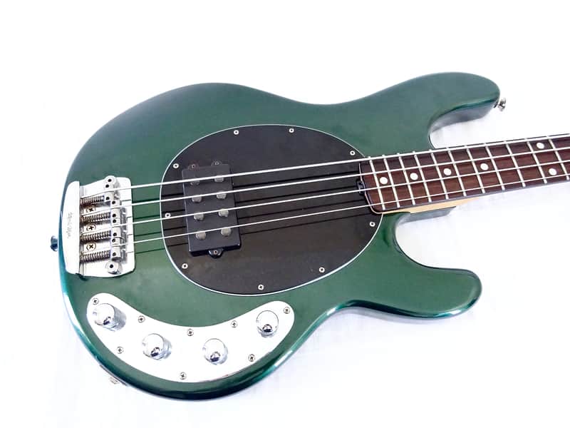 Music Man STINGRAY 3 EQ H BASS 2004 Limited Edition Envy Green Ernie Ball Made In USA image 1