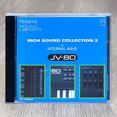 Roland PN-JV80-04 // Rich Sound Collection 2 // For Internal Wave // JV-80 / JV-880 / JV-1080 / JV-2080 / XV-5080