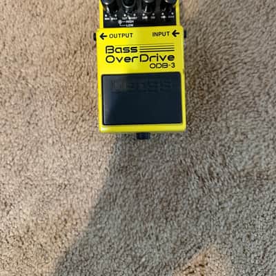 Boss OD-3 OverDrive (Silver Label) 1997 - Present - Yellow image 1