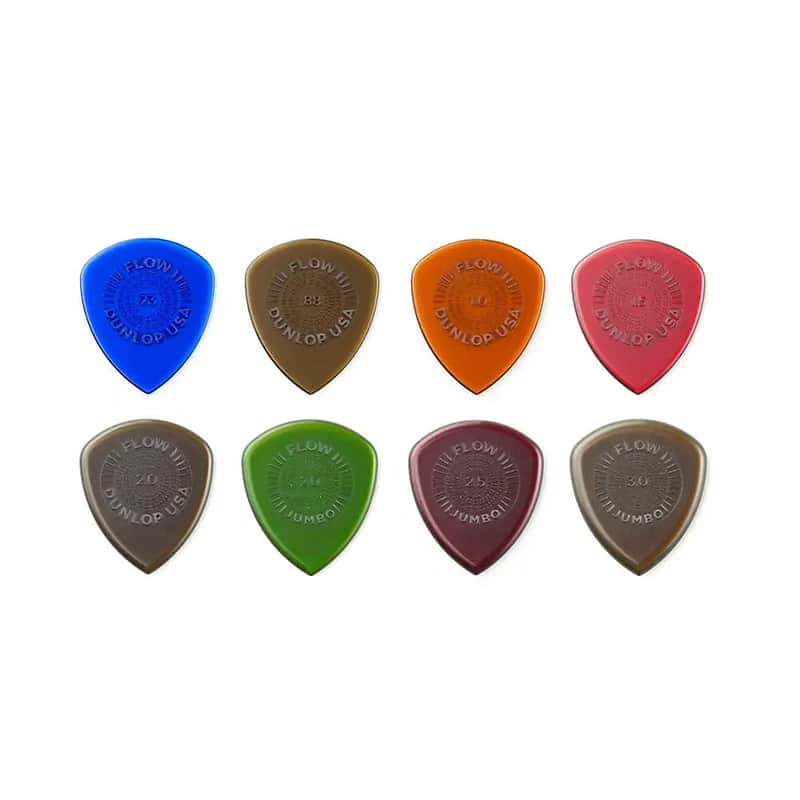 Dunlop PVP144 Tortex Flow Guitar Pick Variety Pack (8-Pack) image 1