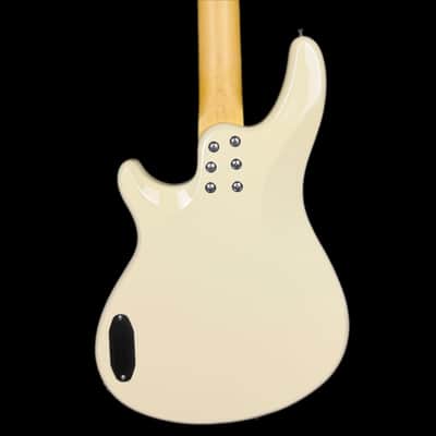 Schecter CV4 Bass Guitar in Ivory image 2