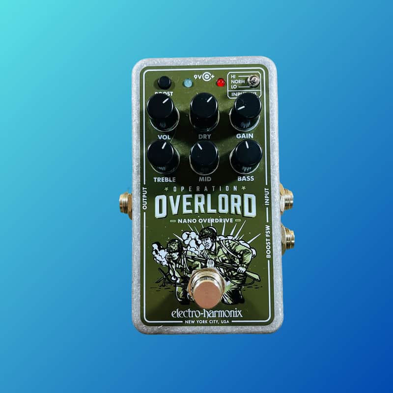 Electro-Harmonix Nano Operation Overlord Stereo Overdrive image 1