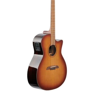 Alvarez AGE95CESHB Artist Elite GA Acoustic Electric Guitar Shadowburst image 8