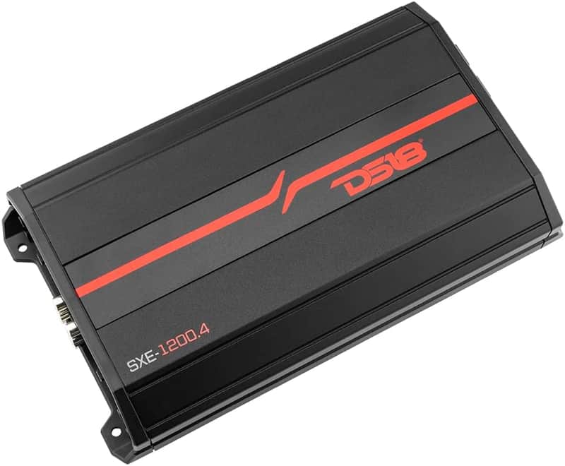 DS18 - SXE-1200.4/BK - Amplifier Stereo Full-Range Class A/B 4-Channel 60x4 RMS image 1