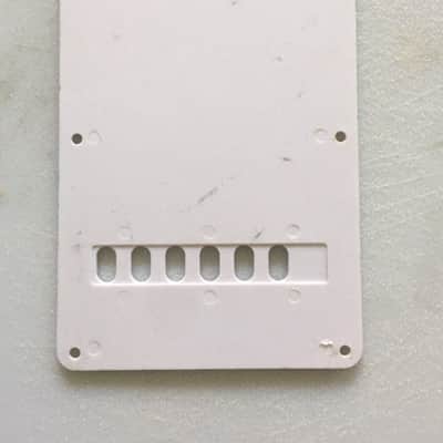 Fender Vintage Relic Squier Guitar Bridge Tremolo Back Plate Cover Modern Strat image 4